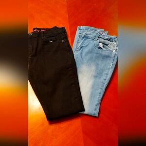 Girls skinny jeans size14